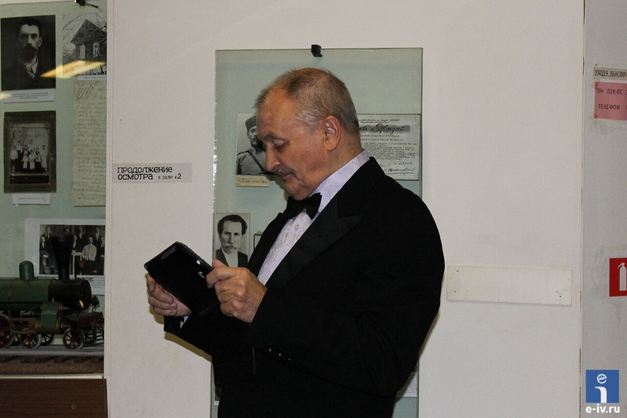 Один из участников акции "Ночь искусств" в Ивантеевке